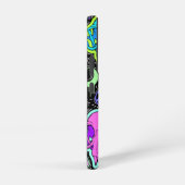 Trippy Cat Skulls Samsung Galaxy Hoesje (Rechterkant)