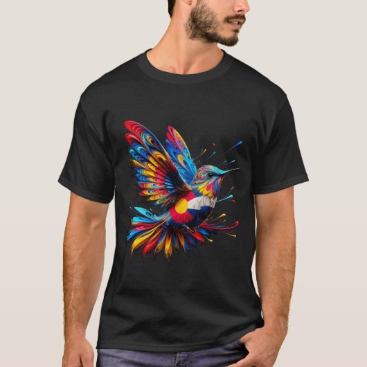 trippy COLORADO colibri T-shirt (Voorkant)