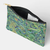 Trippy Colorful 3D Swirls Etui (Open)