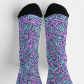 Trippy Colorful Blob Socks Sokken (Top)
