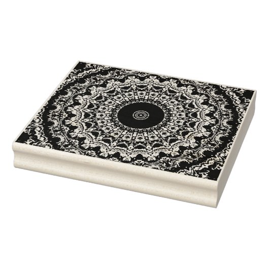 Trippy Colorful Intricate Boho Mandala Rubberstempel (Stempel)
