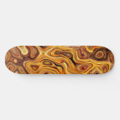 Trippy Cool Persoonlijk Skateboard (Horizontaal)