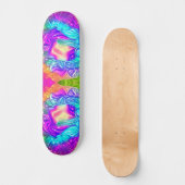 Trippy Cubed Persoonlijk Skateboard (Voorkant)