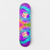 Trippy Cubed Persoonlijk Skateboard (Voorkant)