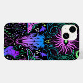 Trippy Deer Skull Case-Mate iPhone Case (Achterkant (horizontaal))