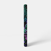 Trippy Deer Skull Samsung Galaxy Hoesje (Linkerkant)