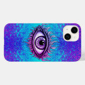 Trippy Derde Oog iPhone Case (Achterkant (horizontaal))