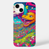 Trippy-draak Case-Mate iPhone Case (Achterkant)