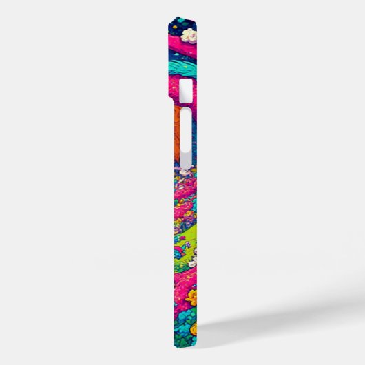 Trippy-draak Case-Mate iPhone Case (Achterkant / Links)