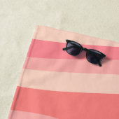 Trippy Dream Pastel Blush Roze Retro Abstract Strandlaken (In situ)