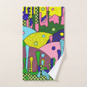 Trippy Drippy Bad Handdoek (Handdoek)