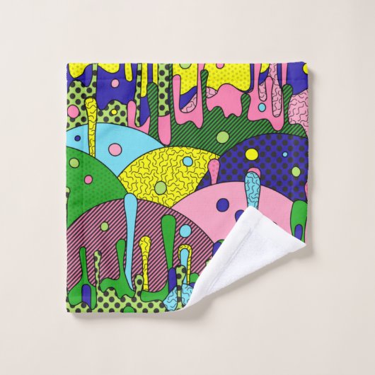 Trippy Drippy Bad Handdoek (Wasdoekje)