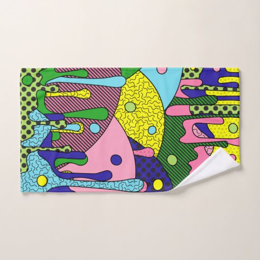 Trippy Drippy Bad Handdoek (Handdoek)