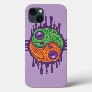 Trippy Drippy Frog Yin Yang Case-Mate iPhone Case