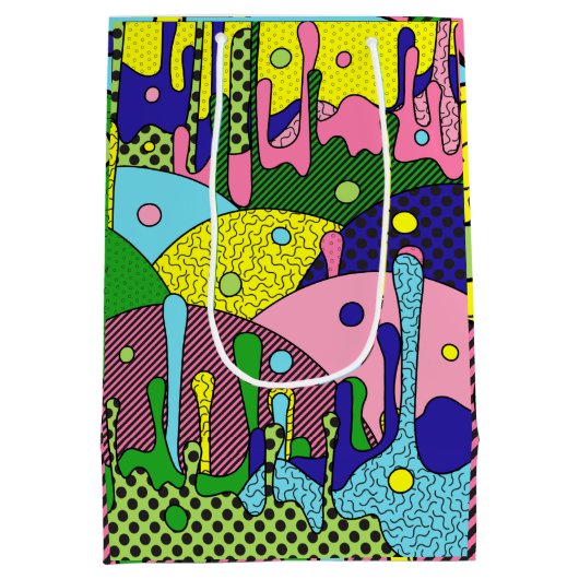 Trippy Drippy Medium Cadeauzakje (Achterkant)