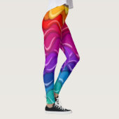 Trippy Drippy Rainbow Pride Leggings (Rechts)