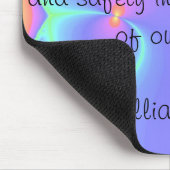 trippy droomcitaat mousepad muismat (Hoek)