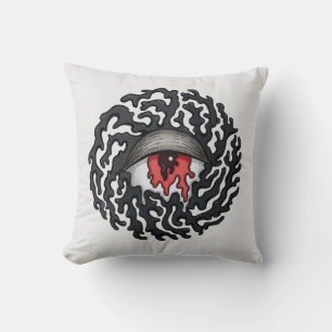 Trippy Eye met tentakels - Trippy Surrealistische  Kussen