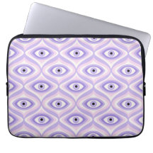 Trippy eye patroonpastel paarse roze retro moder