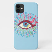 Trippy Eye Psychedelic Art Case-Mate iPhone Case (Achterkant)