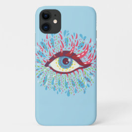 Trippy Eye Psychedelic Art iPhone 11 Hoesje
