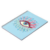 Trippy Eye Psychedelic Art Notitieboek (Linkerzijde)