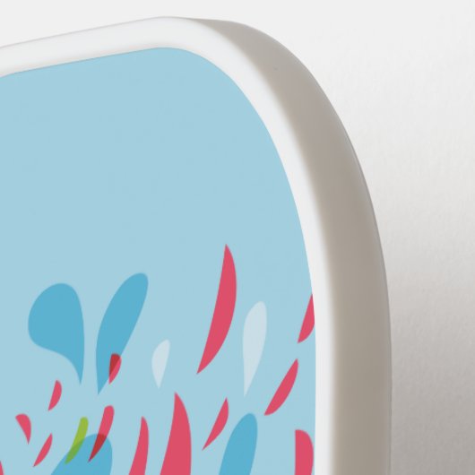 Trippy Eye Psychedelic Art Pickleball Paddle (Links Detail)