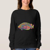 Trippy Fish Trui (Voorkant)