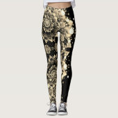 Trippy fractal art leggings (Voorkant)