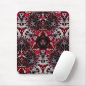 Trippy Fractal Art onderzetter Muismat (Met muis)