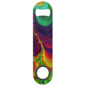 Trippy Fractal Art Speed Flessenopener (Voorkant)