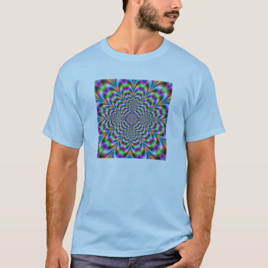trippy fractal shirt (Voorkant)