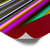 trippy fractal square poster (Hoek)