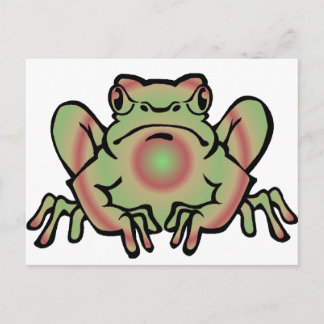 Trippy Frog Briefkaart