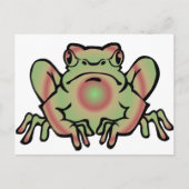 Trippy Frog Briefkaart (Voorkant)