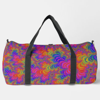 Trippy Funky Bold Vibrant Rainbow Abstract Fractal Plunjezak
