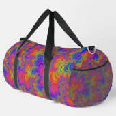 Trippy Funky Bold Vibrant Rainbow Abstract Fractal Plunjezak (Rechterhoek)