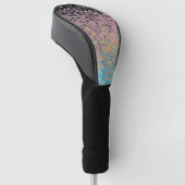 Trippy Funky Gepixeliseerde Polygender Pride Vlag Golfheadcover (Schuin)