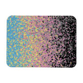 Trippy Funky Gepixeliseerde Polygender Pride Vlag Magneet (Horizontaal)