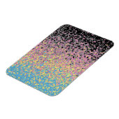 Trippy Funky Gepixeliseerde Polygender Pride Vlag Magneet (Linkerzijde)