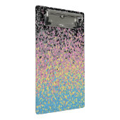 Trippy Funky Gepixeliseerde Polygender Pride Vlag Mini Klembord (Schuin)
