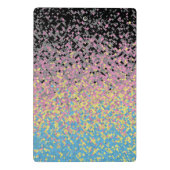 Trippy Funky Gepixeliseerde Polygender Pride Vlag Mini Klembord (Achterkant)