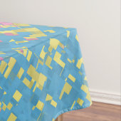 Trippy Funky Gepixeliseerde Polygender Pride Vlag Tafelkleed (Voorbeeld)