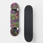 Trippy Funky Groovy Digitale Abstracte Fractale Ku Persoonlijk Skateboard (Voorkant)