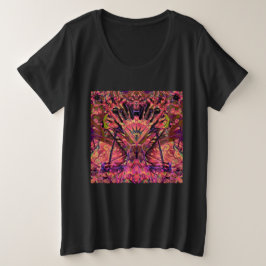 Trippy Garland Grote Maat T-shirt