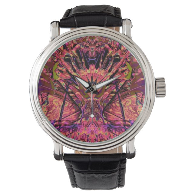 Trippy Garland Horloge (Voorkant)