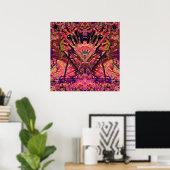 Trippy Garland Poster (Thuiskantoor)