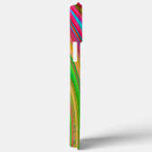 Trippy Geel, Rood en Blauw Abstract Groovy Kunst Case-Mate iPhone Case (Achterkant / Rechts)