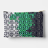 Trippy Gepixelde Abstract Neutrois Pride Vlag Etui (Achterkant)
