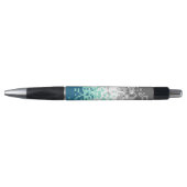 Trippy Gepixeliseerde Abstracte Frayromantische Pr Pen (Voorkant)